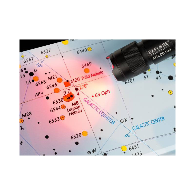 Explore Scientific Astro R-Lite LED lommelygte m/rødt lys