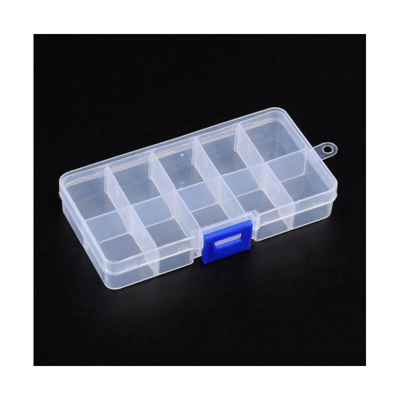 Fundkasse m.10 rum. 13 x 7 cm