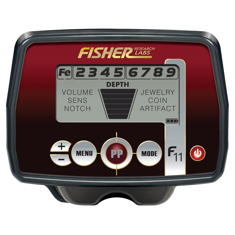 Fisher F11 Begyndervenlig metaldetektor pakke