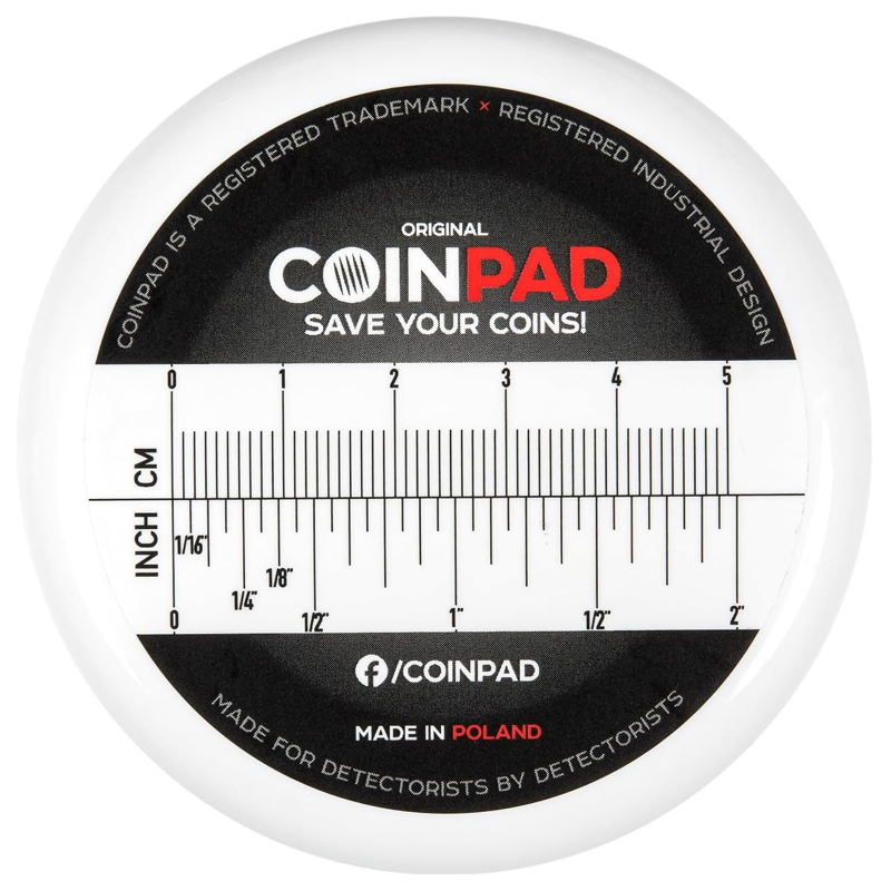 Coinpad mønterbeholder og fundæske - Treasurehunter.dk