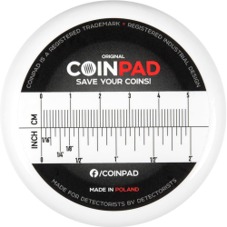 Coinpad XL mønterbeholder og fundæske - Treasurehunter.dk